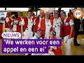 Ziekenhuispersoneel legt werk neer