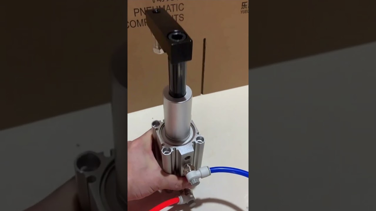 ZJSHUYI MKB pneumatic rotary down pressure 90 degree Angle cylinder.https://vpneumatic.com