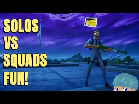 Dominating Squads a SOLO! Fortnite Gameplay!