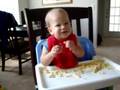 Gavin Eating