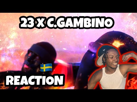 AMERICAN REACTS TO SWEDISH DRILL RAP! 23 x C.Gambino - Dreams (Official Music Video)