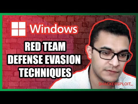 Windows Defense Evasion Techniques | Red Team Series 7-13