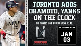 LIVE Toronto Adds Okamoto, Yankees On The Clock...