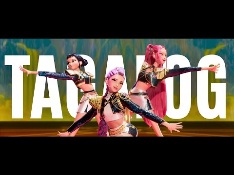 Golden IDOL AWARDS ver. (Tagalog Dub) - HUNTRIX | KPOP DEMON HUNTERS