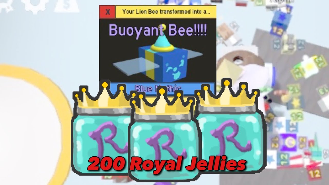 How many royal jellies does it take to get a mythic bee? – Life Set Go