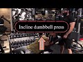 【筋トレ】Vol.69【胸上部】 インクラインダンベルプレス❗️ 50歳に教える20歳😆👍