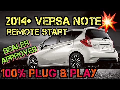 2014+ Nissan Versa Note Plug & Play Remote Start Kit - INSTALL & DEMO