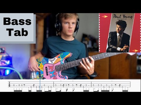 Paul Young - Wherever I Lay My Hat (That's My Home) - Bass Cover with Tabs - Homemade Fretless