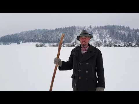 Bloška smučka, smučar Polde Mišič