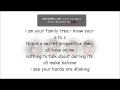 Kings Of Leon - Family Tree [Lyrics] 