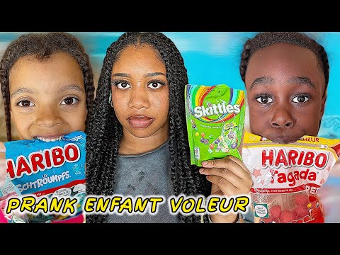 PRANK : MAEL ET JADE VOLE DES BONBONS