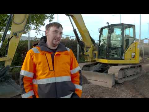 Hear how James Langton of JA Langton in the United Kingdom uses the Cat 308 CR Mini Excavator to help his business succeed.