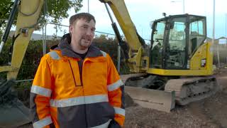 Cat 308 CR Mini Excavator Customer Story – JA Langton (United Kingdom)