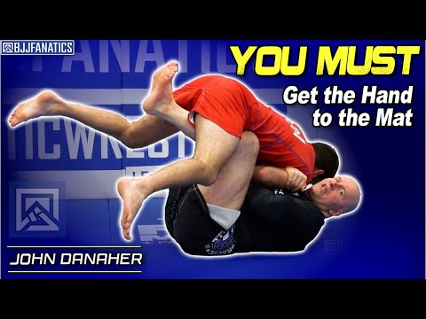 John Danaher's Secret to Getting The Hand To The Floor for Shoulder Crunch Sumi Gaeshi
