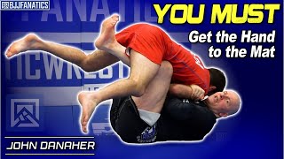 John Danaher's Secret to Getting The Hand To The Floor for Shoulder Crunch Sumi Gaeshi
