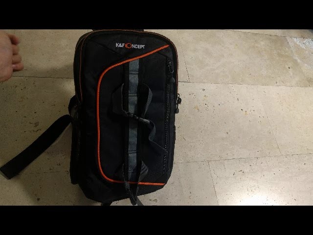 Vídeo relacionado con K&F CONCEPT Bolsa Funda Cámara Réflex, Bolsa para Cámara Sling Camera, Bolsa Bandolera Cámara Impermeable Resistente, Mochila Pequeña para Cámara Réflex Digital Compatible con SLR DSLR
