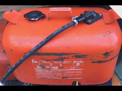 OMC Evinrude Johnson 6 Gal tank valve stem repair