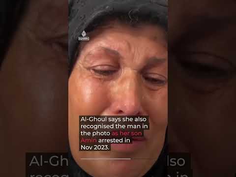 Two mothers, each certain a viral Gaza prisoner photo shows her son | AJ #shorts