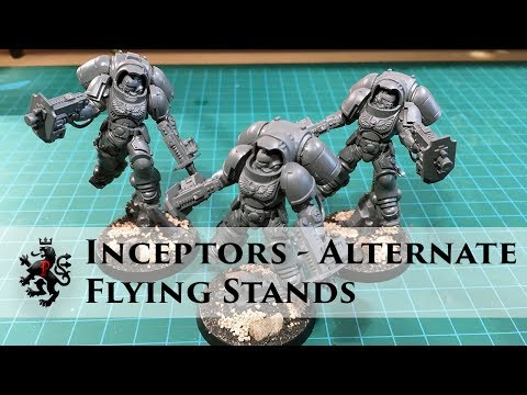 Primaris Space Marines - Inceptors - Alternate Flying Stands - Jump Infantry