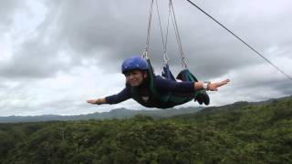 preview picture of video 'Zip-line at Bohol'
