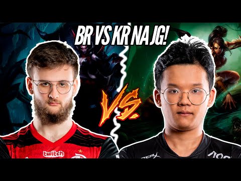 RANGER VS WIZ, BR VS KR NA JG QUEM LEVOU