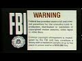 FBI Intro Movie Ident 1994