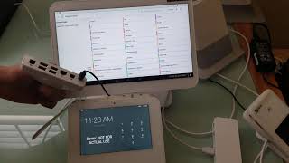 How to connect barcode scanner to clover pos station and clover mini demo by CSI Works