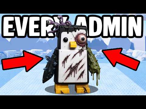 Using EVERY ADMIN COMMAND in ONE VIDEO...
