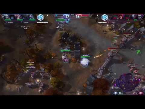 Symbiote Gaming vs Pickup Group - ESL Go4Heroes NA #2 (Ro16)