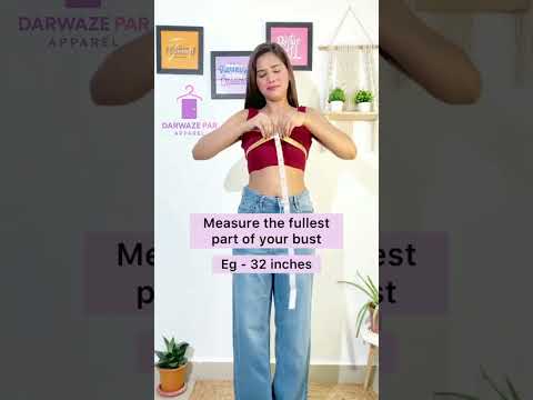 How to Measure Bra Size at Home 🏡 | Find Your Perfect Fit with DARWAZE PAR APPAREL