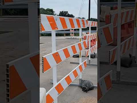 at GigaTexas - new Construction Access road - now being paved and final steps approaching