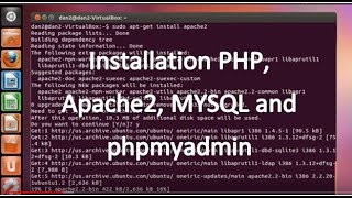 How to install apache2, php, mysql &amp; phpmyadmin on Ubuntu 16.04 step by step 2020