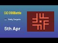 CSS Battle - Daily Target 5th April 2024 solution | CSS Challenge