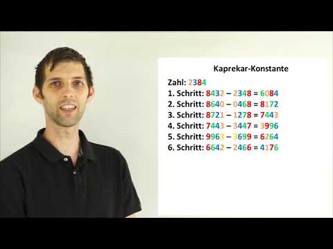 Wunderwelt der Mathematik - Die Kaprekar-Konstante "6174"