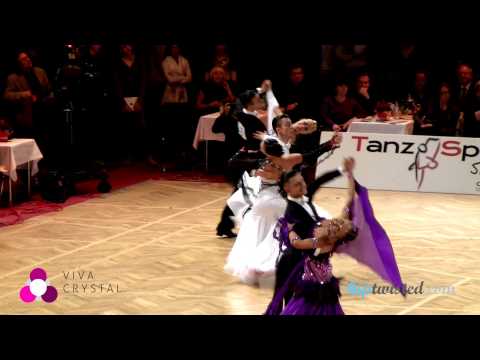 David Odstrcil - Tara Bohak, Austrian Open 2013, WDSF WCH 10 dance, semifinal - slowfox