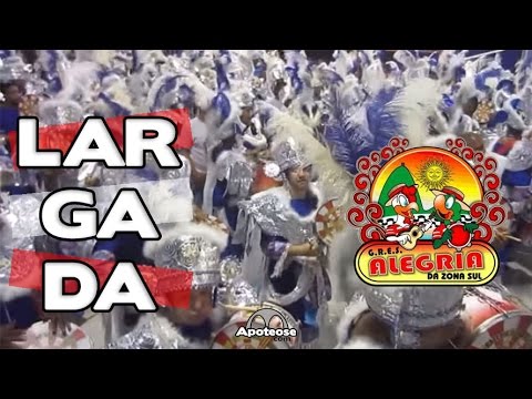 Alegria da ZS 2016 - Bateria (Largada) - Desfile - #AoVivo16