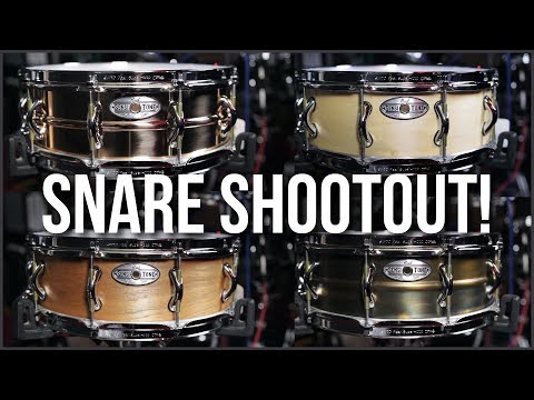 Pearl Sensitone Snare Drum Shootout