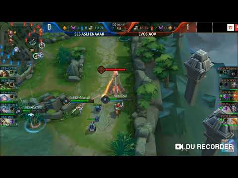 SES Asli Enak 0 Vs 2 Evos. AOV Game 2   Asl season 2
