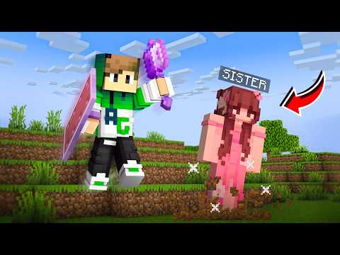 How I DOMINATED My Sister's Minecraft SMP...