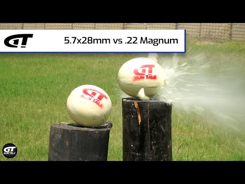 5.7x28mm vs .22 Magnum | Gun Talk Videos