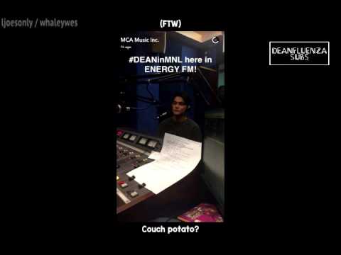 [ENG SUB] 160805 DEAN on 106.7 EnergyFM (Philippines)