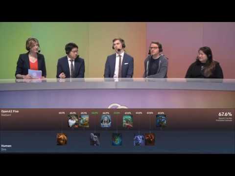 OpenAI Final Version 2019 versus The International 2019 Champion | OpenAI vs OG - Highlight