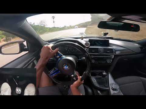 700Whp Manual M4 Chasing a Ducati (Foot Cam!)