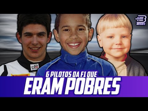 6 PILOTOS DA F1 QUE ERAM POBRES