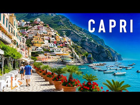 Capri, Italy 4K - Admire The Eternal Beauty Of Italy's Iconic Island - VIDEO 4K UHD