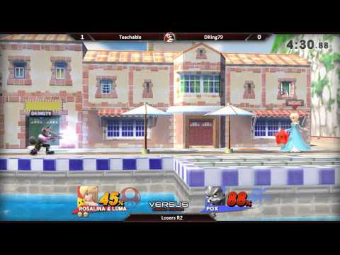 Versus Weekly 7/2/15 - Losers R2 - Teachable (RosaLuma) vs. DKing79 (Fox) - Smash 4