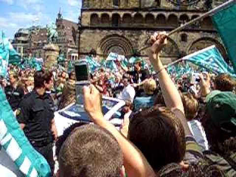 Werder Bremen DFB Pokalfeier 31.05.2009