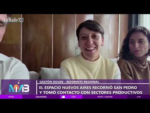 El espacio Nuevos Aires recorrio san pedro y tomó contacto con sectores productivos
