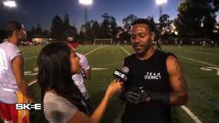 Quincy & Chris Brown: Charity Flag Football Event