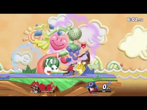 Ike vs Ganon (face punching galore)